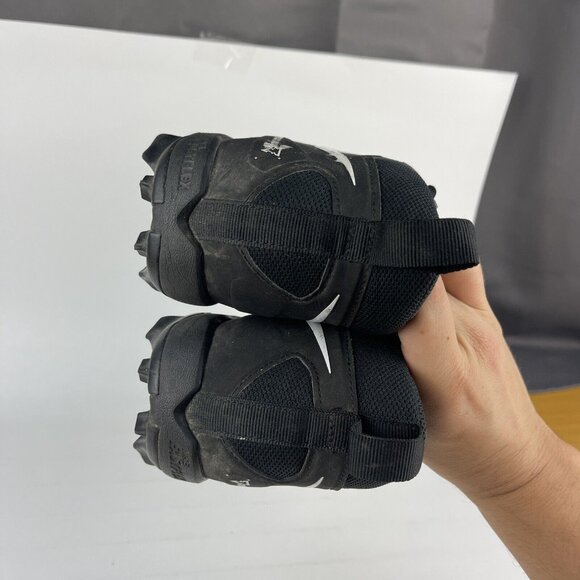 Nike Alpha Menace 3 CV0582-001 Mens Black White Football Cleats Size 8.5 - Picture 6 of 9